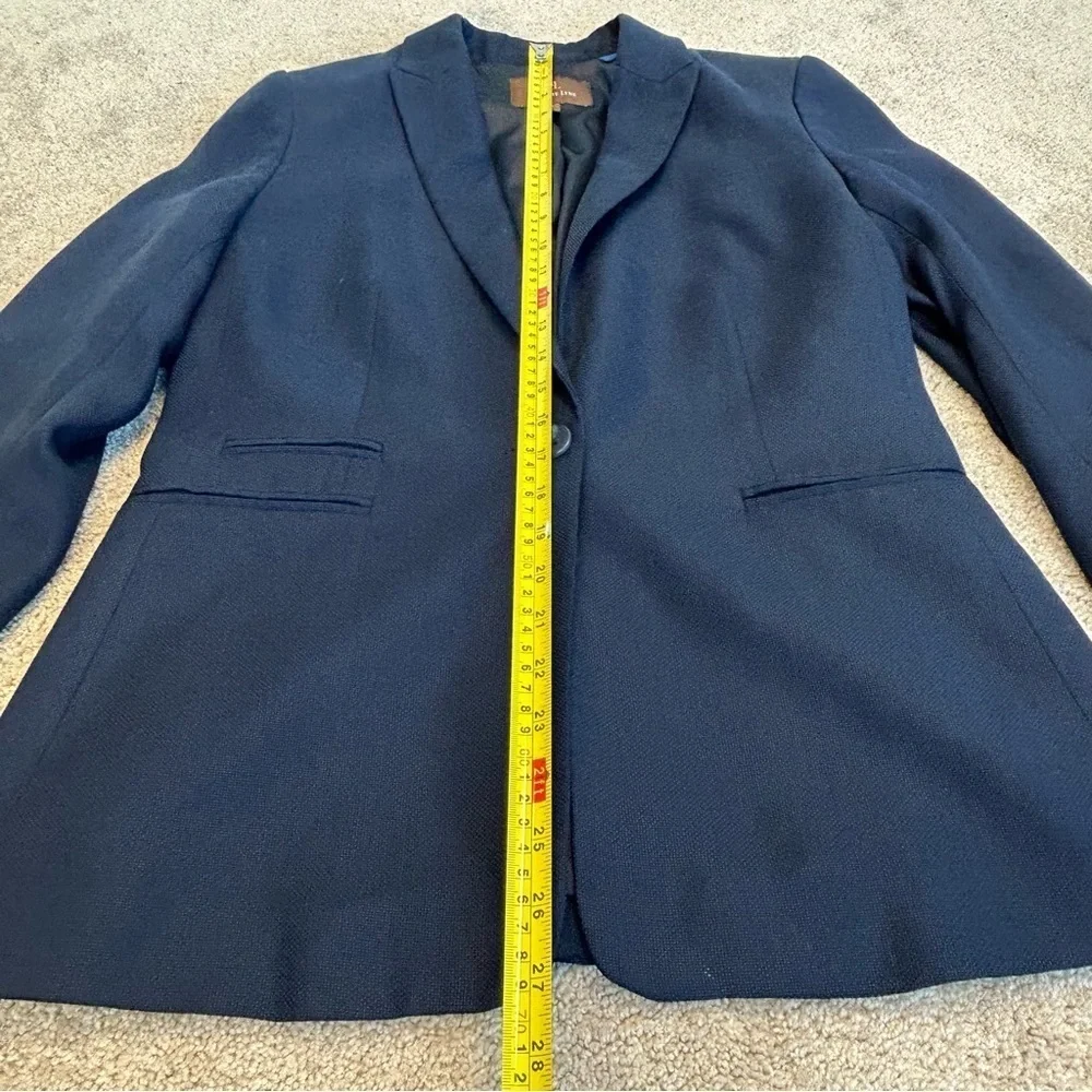 MELANIE Lyne blue blazer Sz 8 career business professional 
Excellent condition - Picture 13 of 14